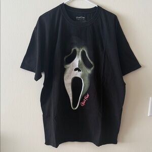 Ghost Face Black Graphic Tee